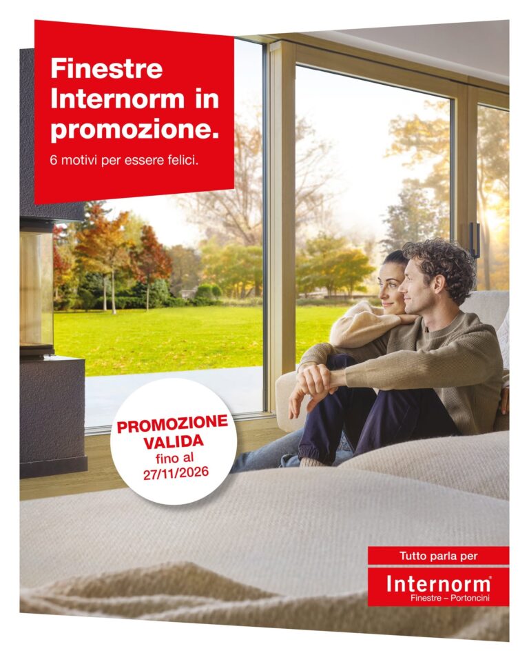 promozione Internorm novembre 2026